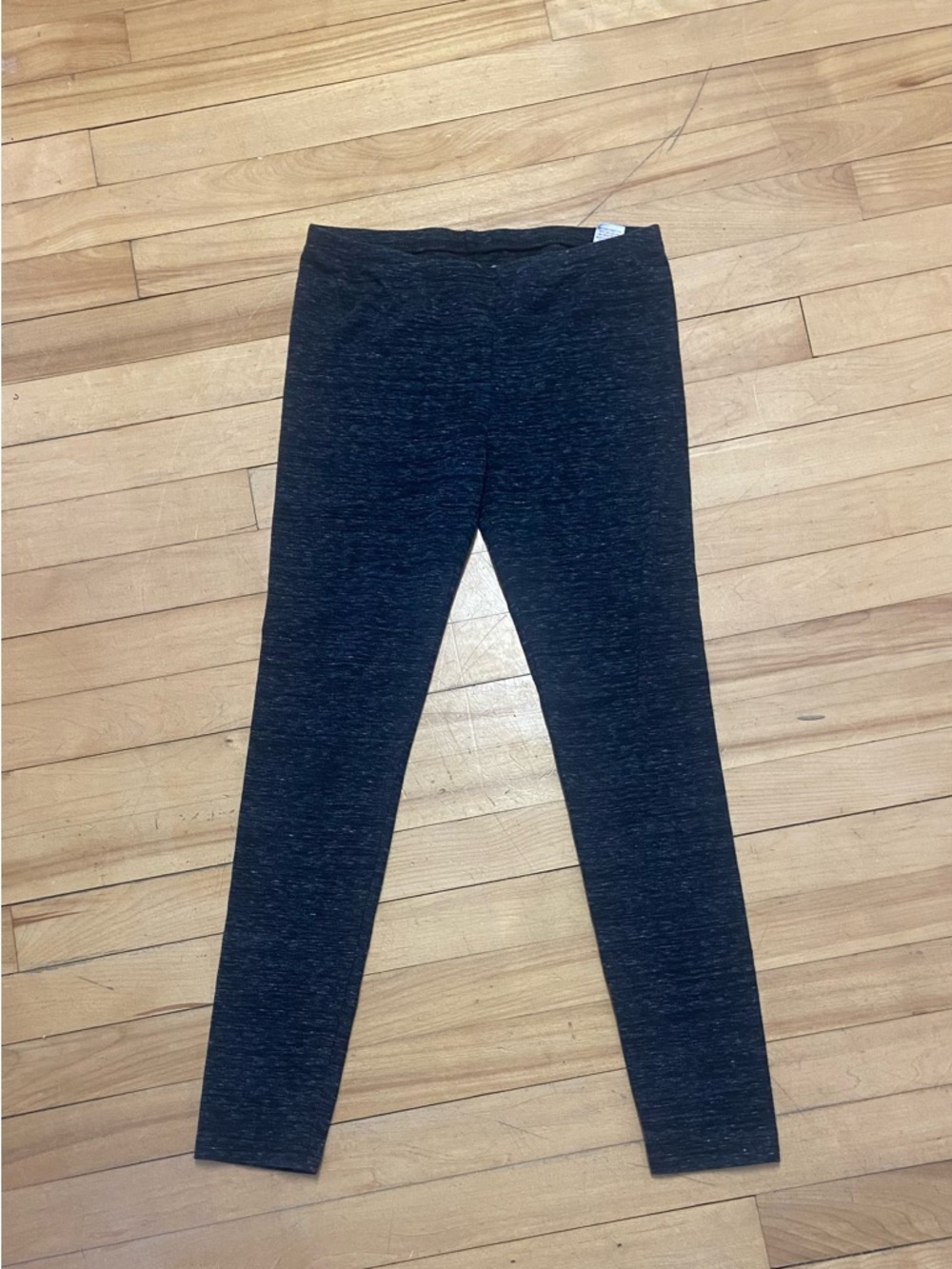 Girls Medium So Perfect Legging Dark Grey No Pockets Activewear Comfy 88% Cotton
